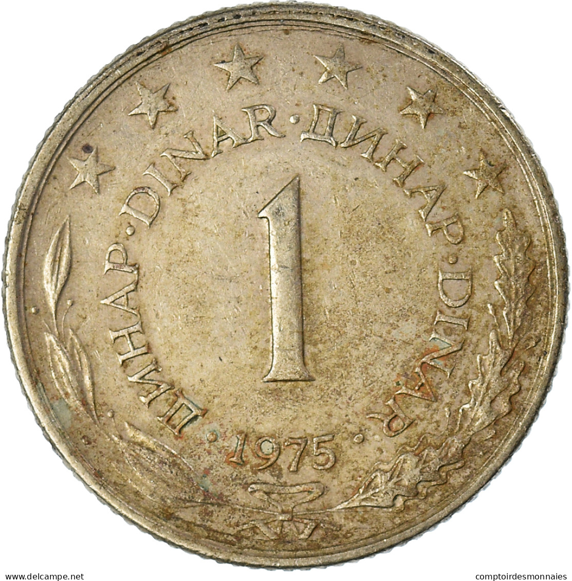 Monnaie, Yougoslavie, Dinar, 1975 - Joegoslavië
