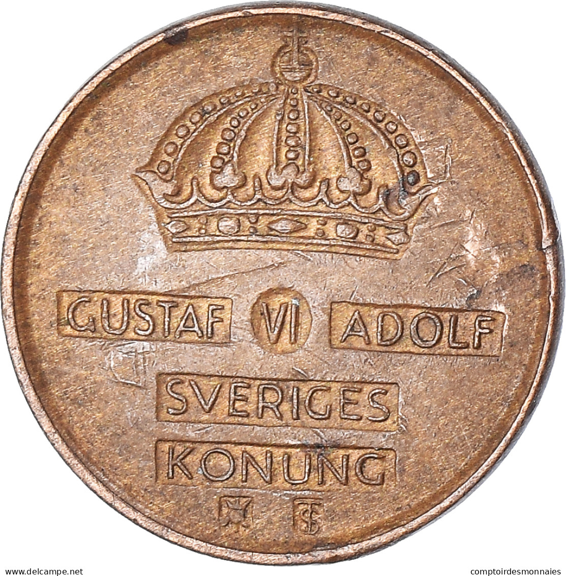Monnaie, Suède, Ore, 1955 - Suède