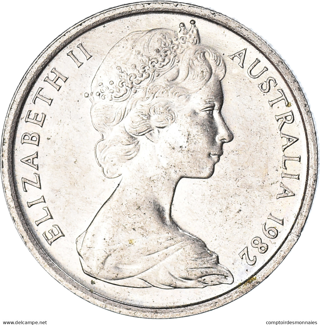 Monnaie, Australie, 5 Cents, 1982 - 5 Cents