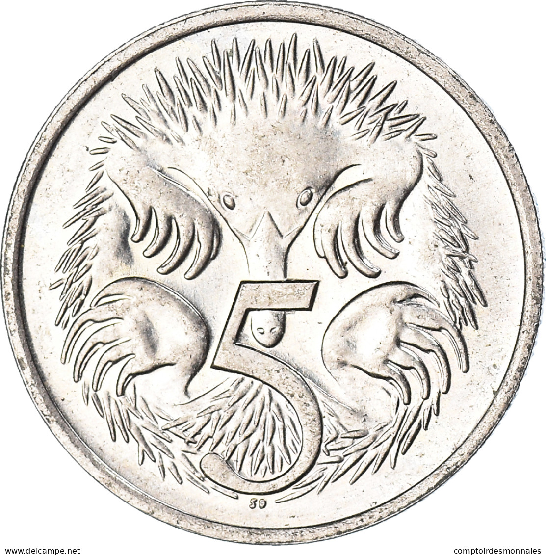 Monnaie, Australie, 5 Cents, 1982 - 5 Cents