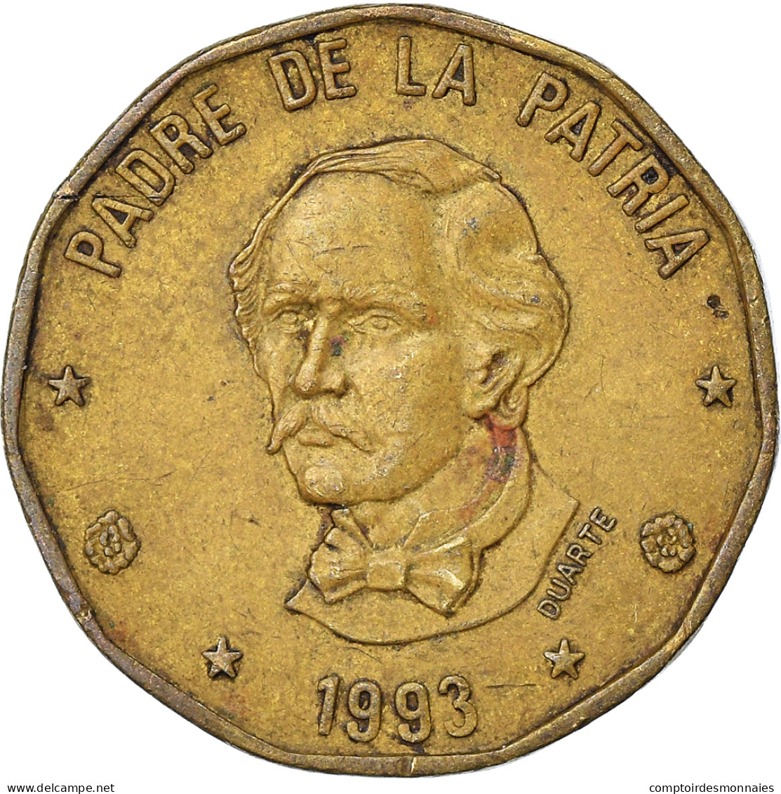 Monnaie, République Dominicaine, Peso, 1993 - Dominicana