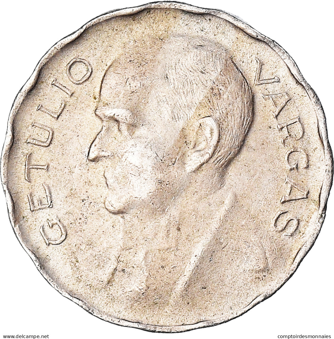 Monnaie, Brésil, 100 Reis, 1938 - Brazil
