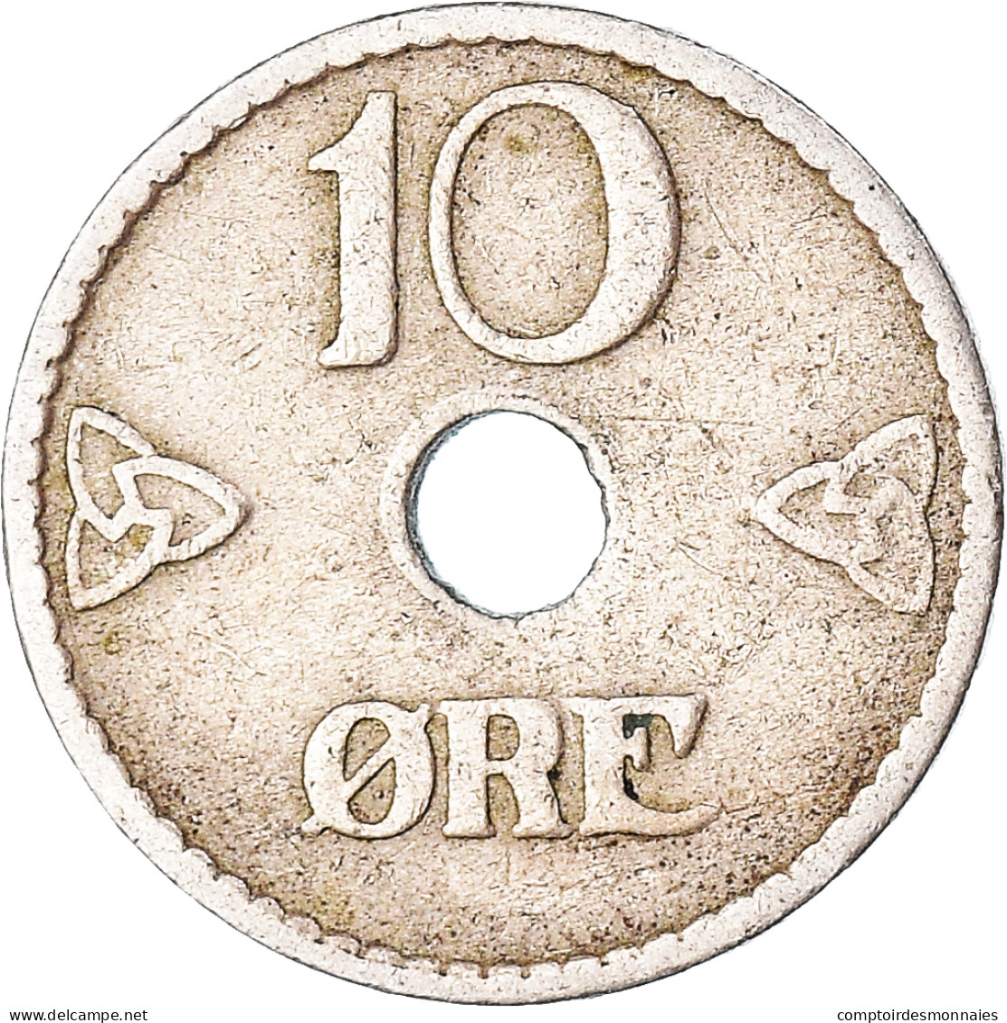 Monnaie, Norvège, 10 Öre, 1924 - Norvegia