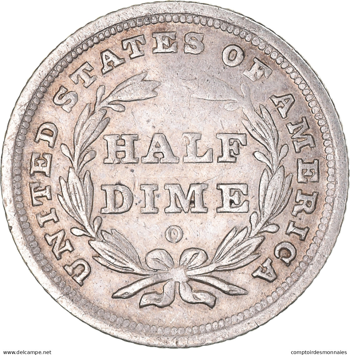 Monnaie, États-Unis, Seated Liberty Half Dime, 1839-O, U.S. Mint, New Orleans - Half Dimes (Demi Dimes)