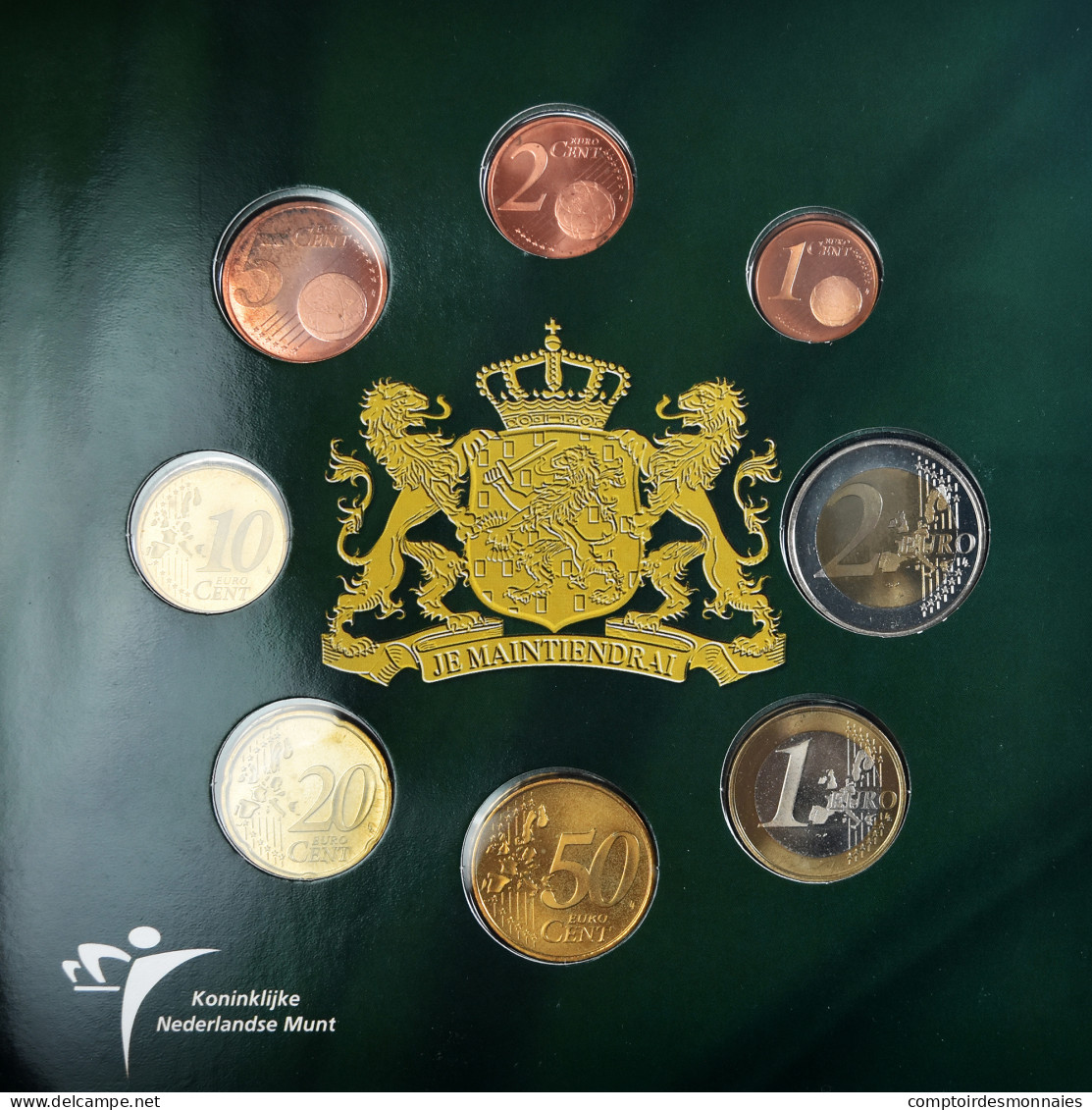 Belgique, 1 Cent To 2 Euro, Coffret Euro Belgique, Luxembourg Et Pays-Bas, 2005 - Belgium