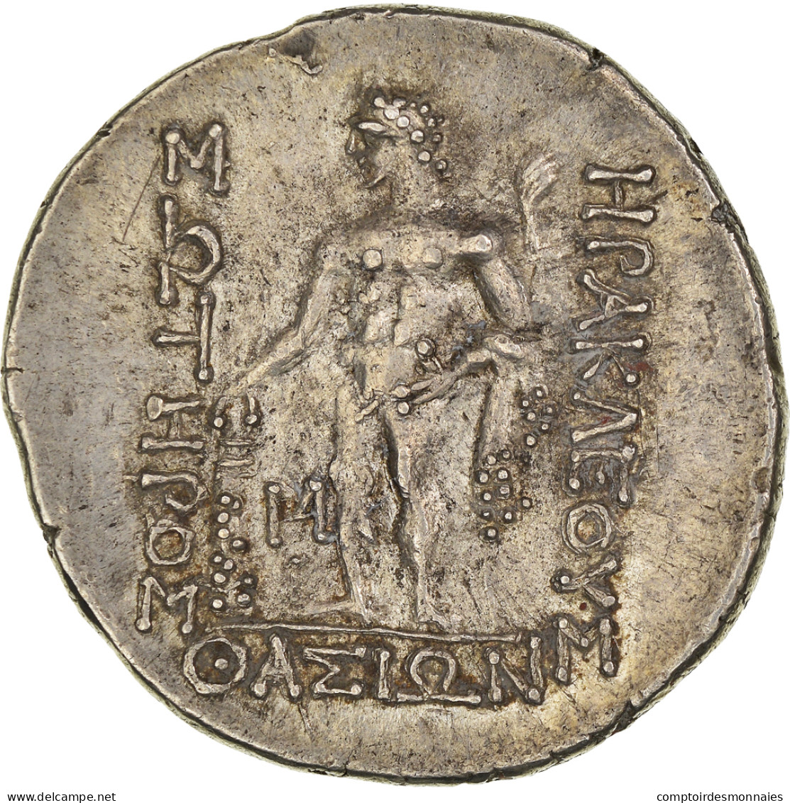 Thrace, Tétradrachme, C. 120 BC, Thasos, Argent, SUP, SNG-Cop:1040 - Grecques