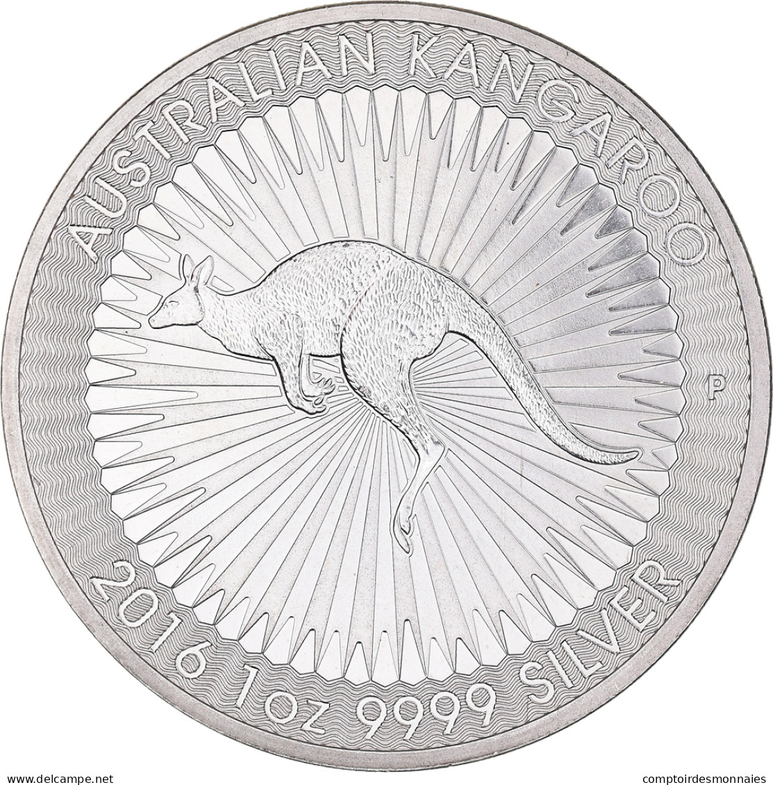 Monnaie, Australie, Elizabeth II, Australian Kangaroo, 1 Dollar, 1 Oz, 2016 - Dollar