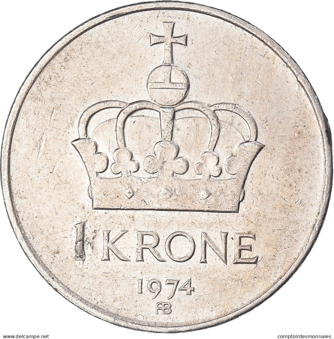 Monnaie, Norvège, Krone, 1974 - Noruega