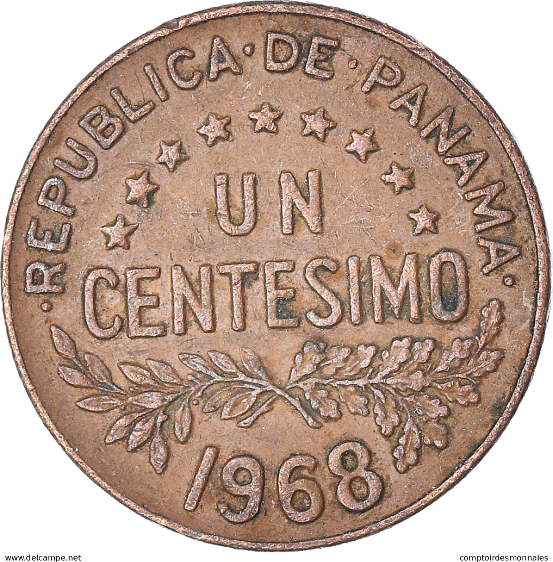 Monnaie, Panama, Centesimo, 1968 - Panama