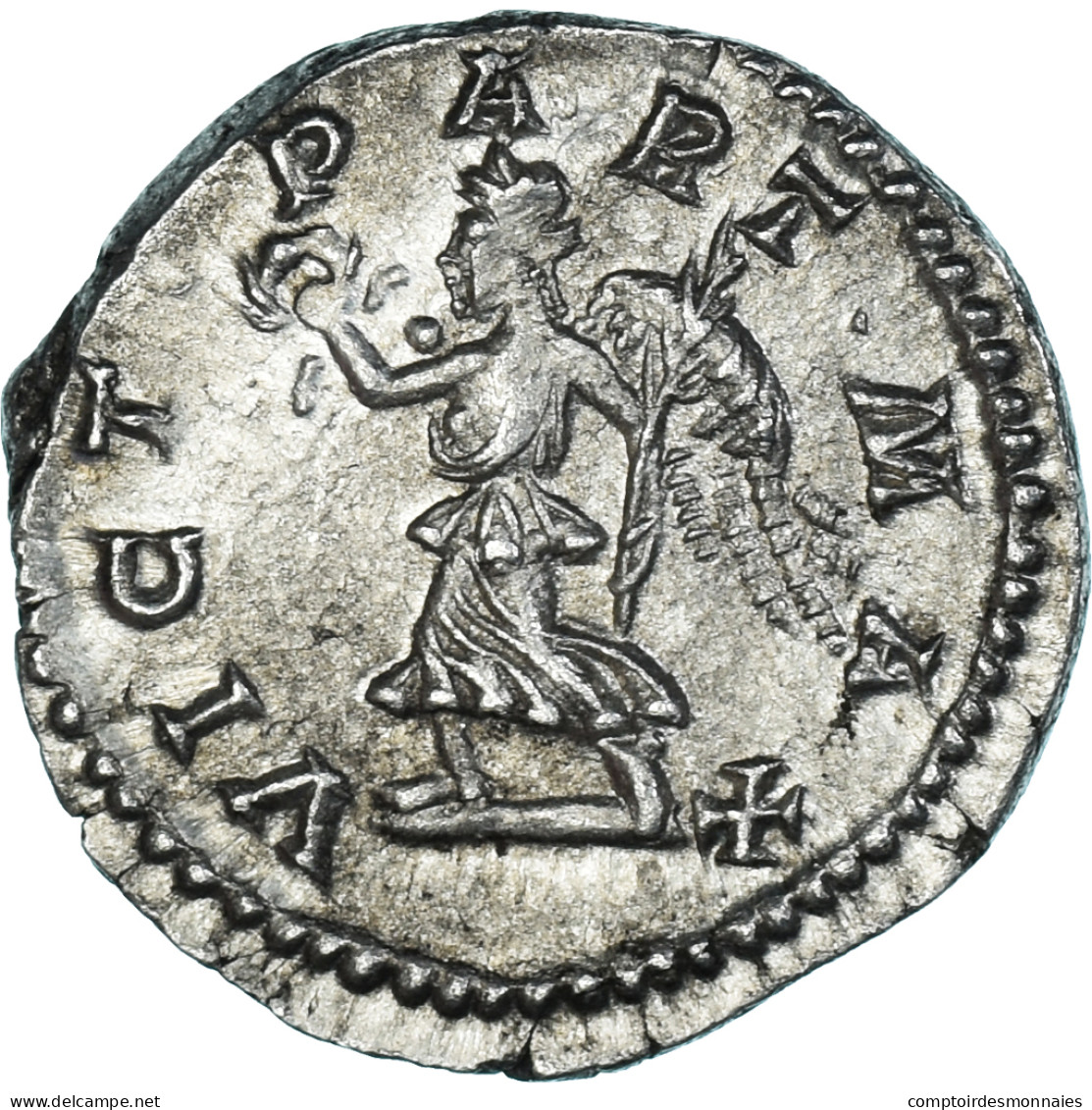 Monnaie, Caracalla, Denier, 201-206, Rome, TTB+, Argent, RIC:IV-144b - Les Sévères (193 à 235)