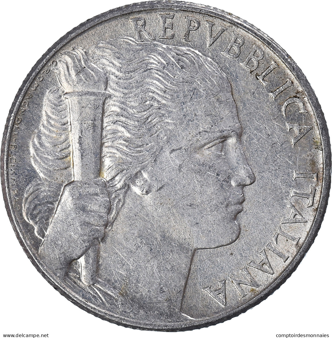 Monnaie, Italie, 5 Lire, 1948 - 5 Lire