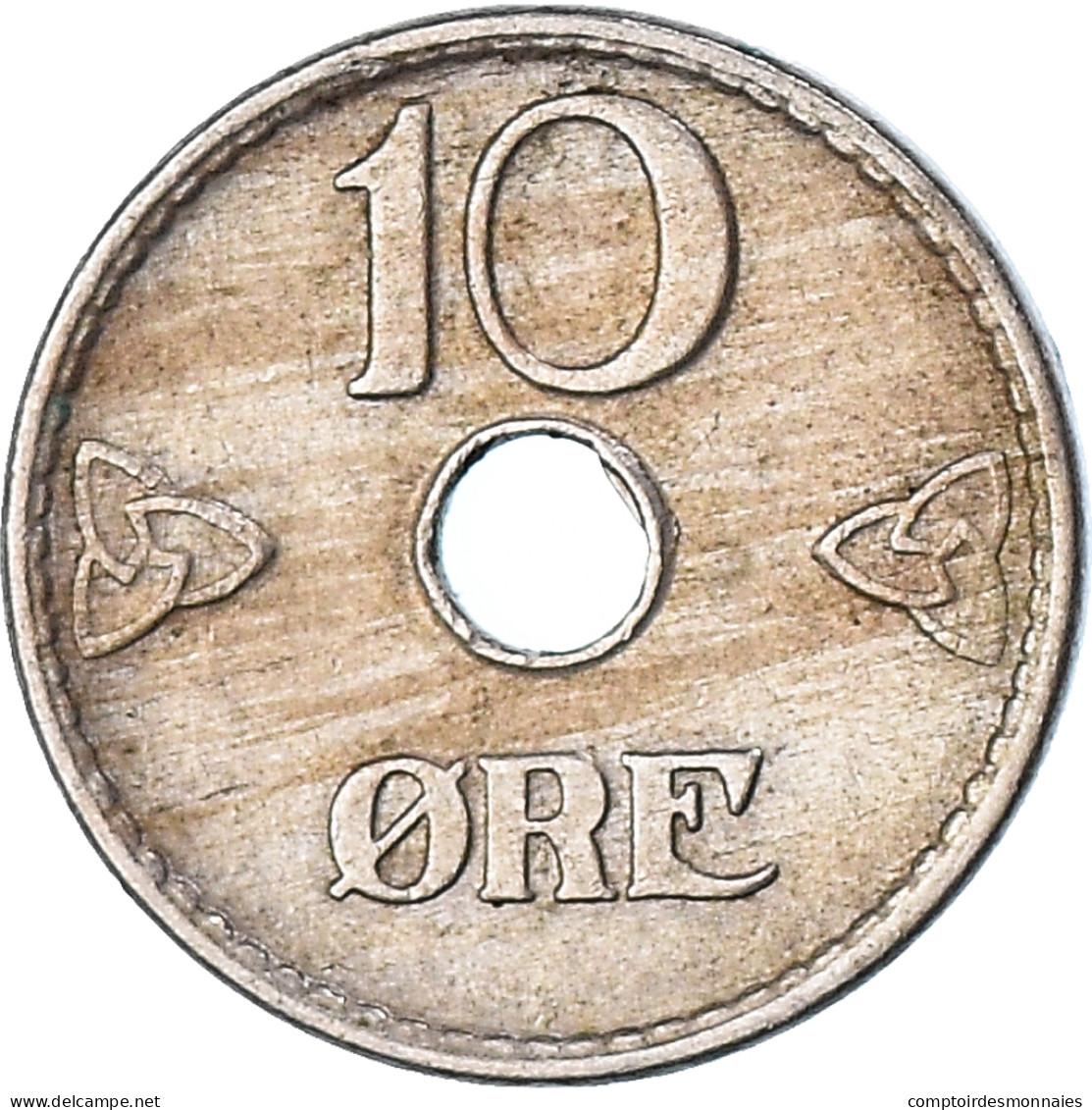 Monnaie, Norvège, 10 Öre, 1949 - Norvegia