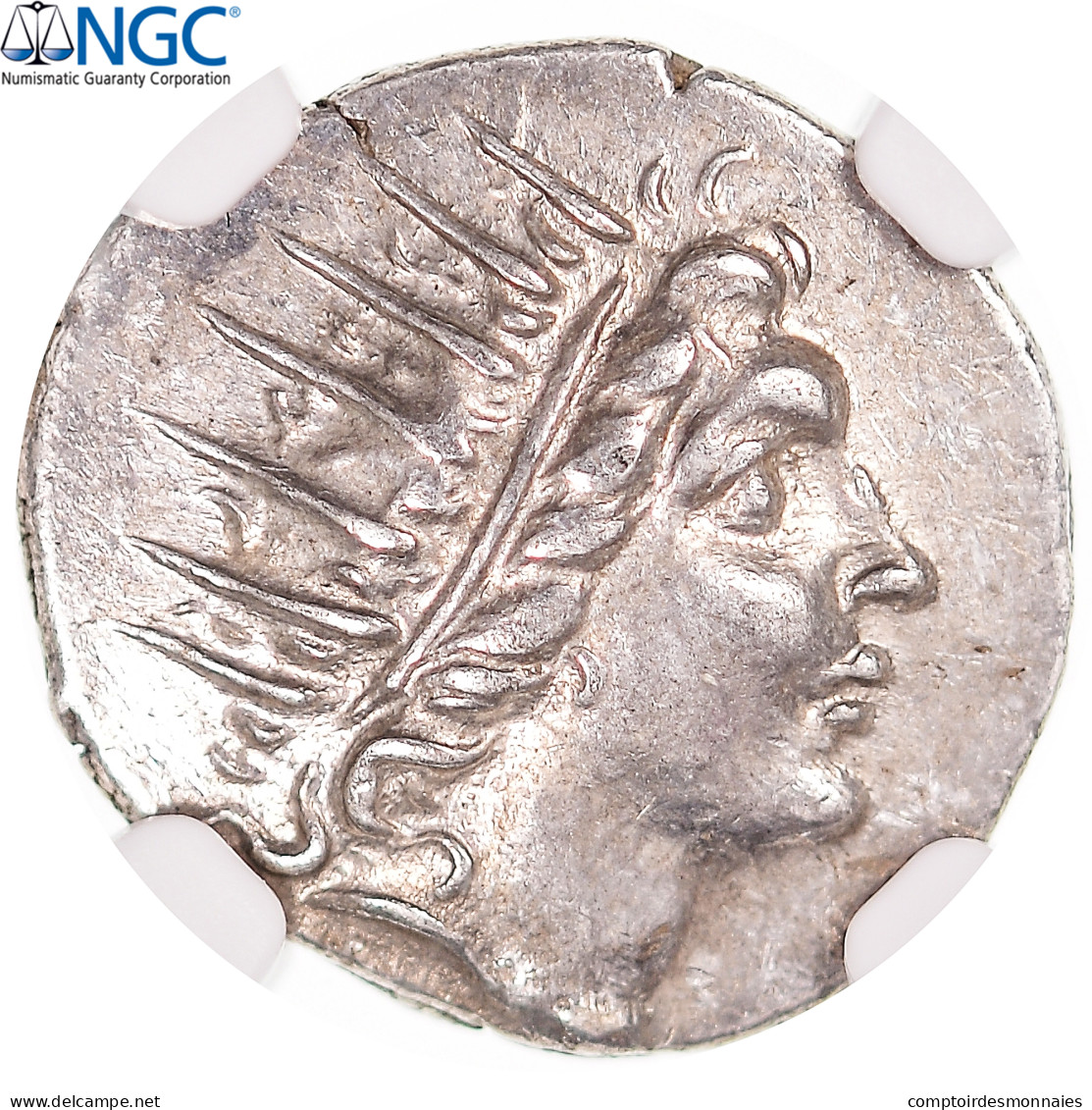 Monnaie, Îles De Carie, Drachme, Ca. 88-84 BC, Rhodes, Gradée, NGC, Ch XF - Grecques