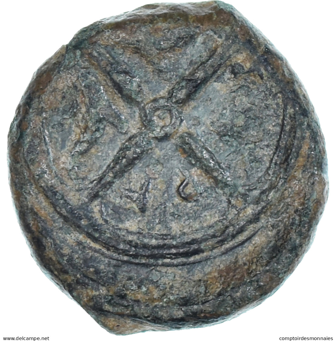 Monnaie, Sicile, Hemilitron, 466-405 BC, Syracuse, TB, Bronze, SNG-ANS:403-414 - Grecques