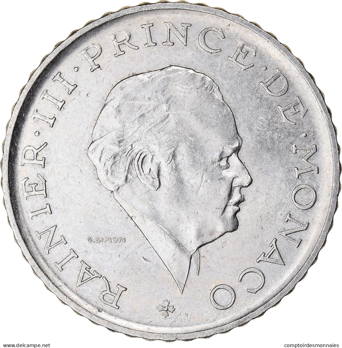 Monnaie, Monaco, 2 Francs, 1979 - 1960-2001 Nieuwe Frank