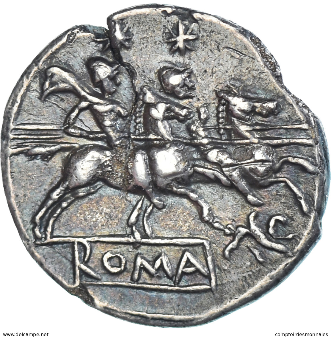 Monnaie, Denier, 169-158 BC, Rome, SUP, Argent, Crawford:182/1 - Röm. Republik (-280 / -27)