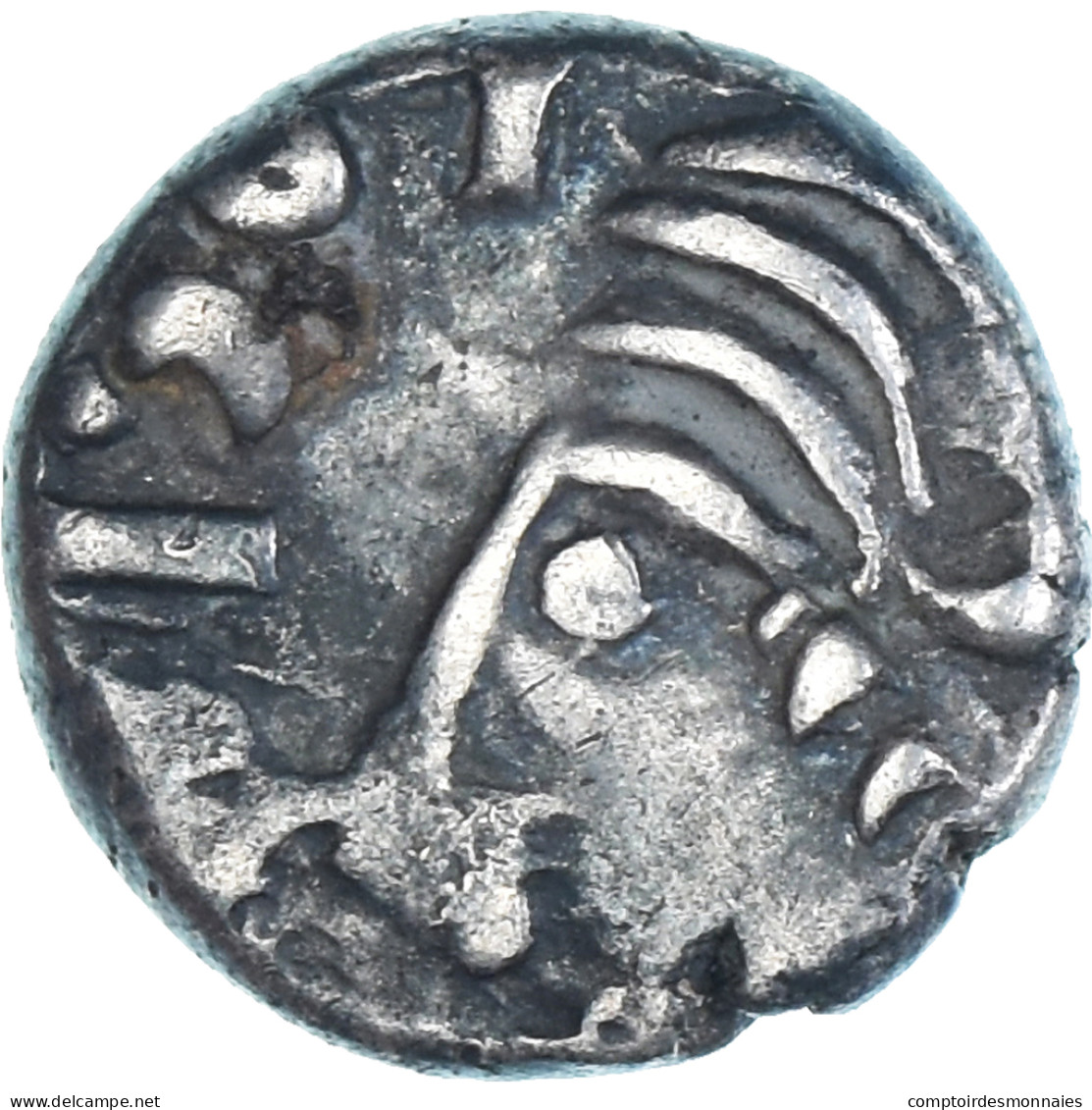 Monnaie, Séquanes, Denier TOCIRIX, 80-50 BC, TB+, Argent, Latour:5550 - Celtas