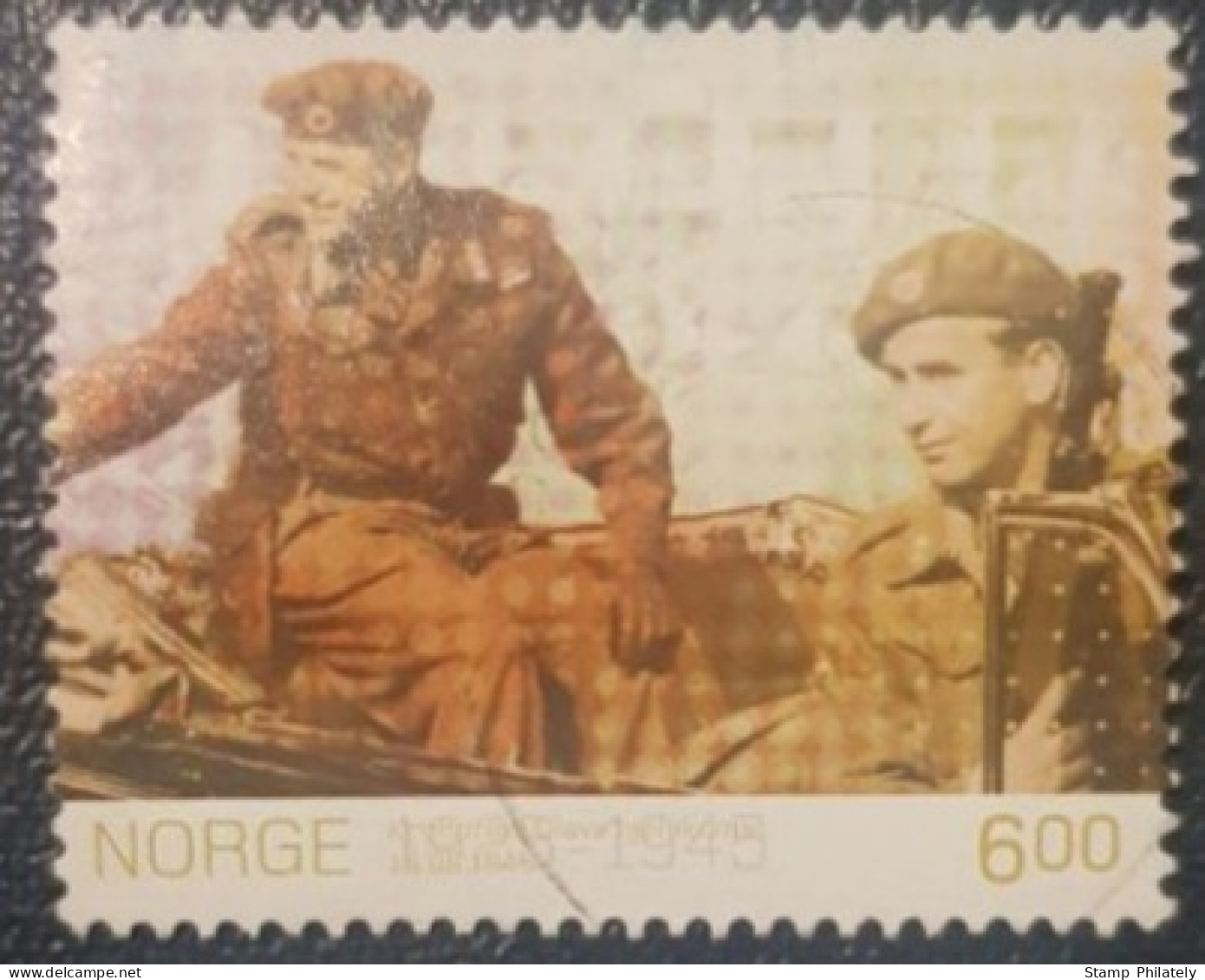 Norway 6Kr Stamp History - Oblitérés