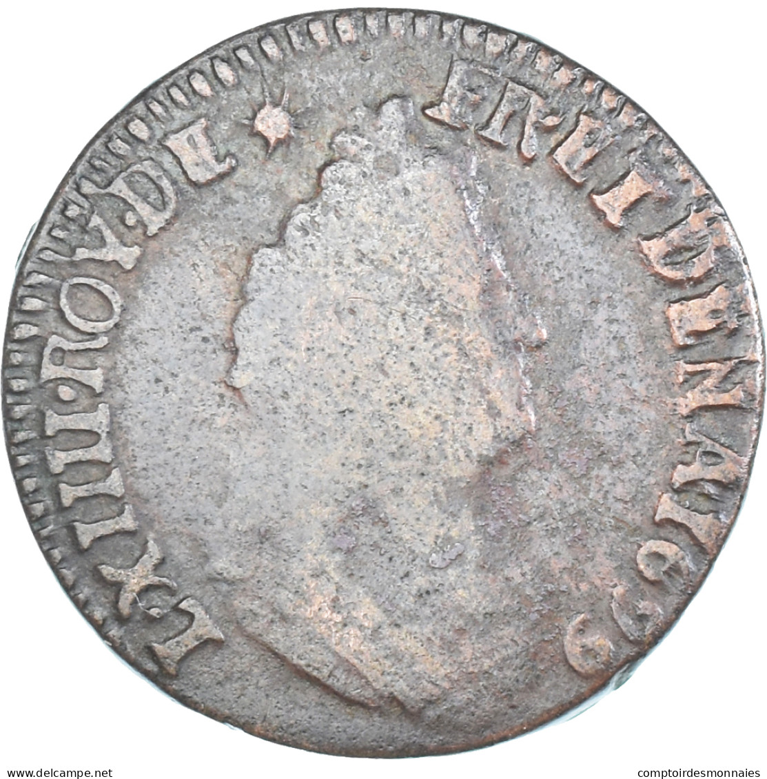 Monnaie, France, Louis XIV, Liard, 1699, Bayonne, TB, Cuivre - 1643-1715 Louis XIV Le Grand