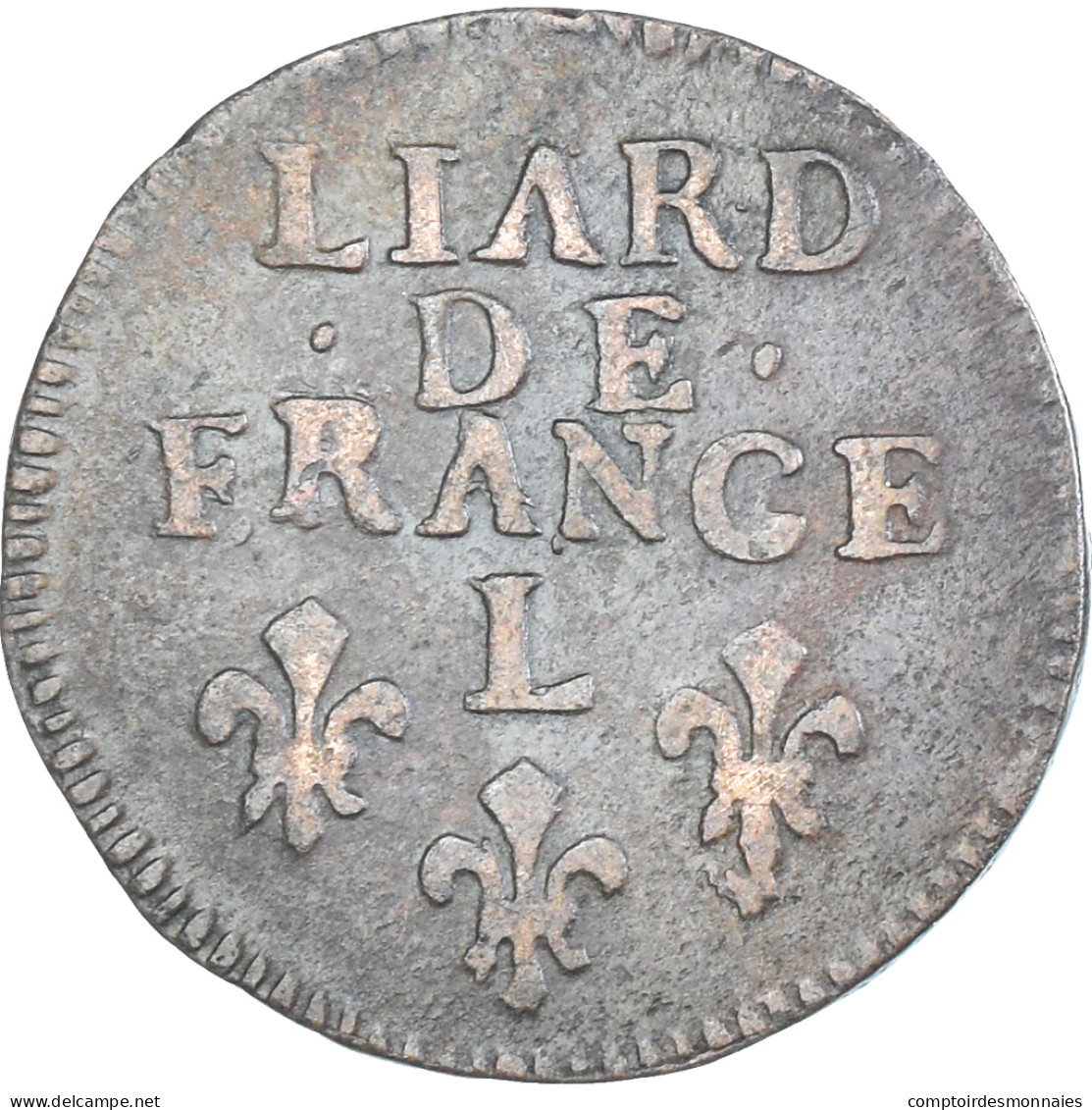 Monnaie, France, Louis XIV, Liard, 1699, Bayonne, TB, Cuivre - 1643-1715 Louis XIV Le Grand