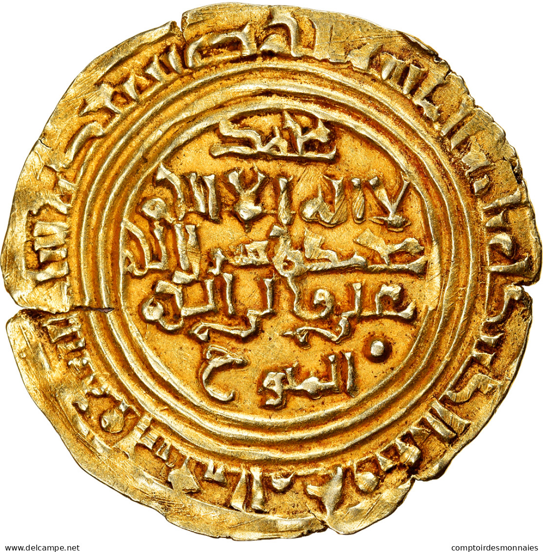 Monnaie, Zurayid, Muhammad B. Saba', Dinar, AH 549 (1154/1155), 'Adan, TTB+, Or - Islamiques