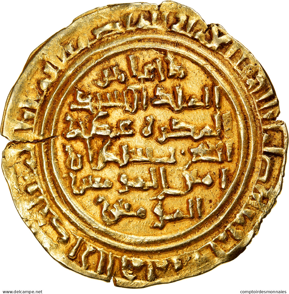 Monnaie, Zurayid, Muhammad B. Saba', Dinar, AH 549 (1154/1155), 'Adan, TTB+, Or - Islamic