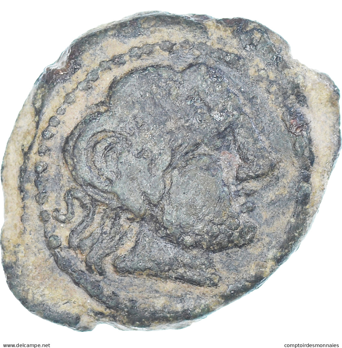 Monnaie, Iberia - Arse-Saguntum, Æ Unit, 50-20 BC, TB+, Bronze - Celtic