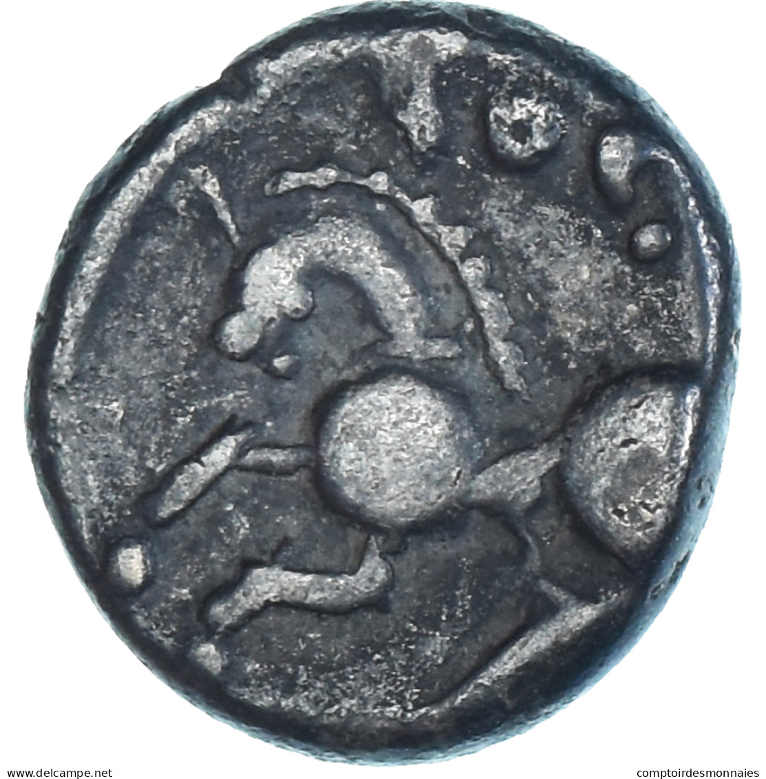 Monnaie, Séquanes, Denier TOCIRIX, 80-50 BC, TB, Argent, Latour:5550 - Keltische Münzen