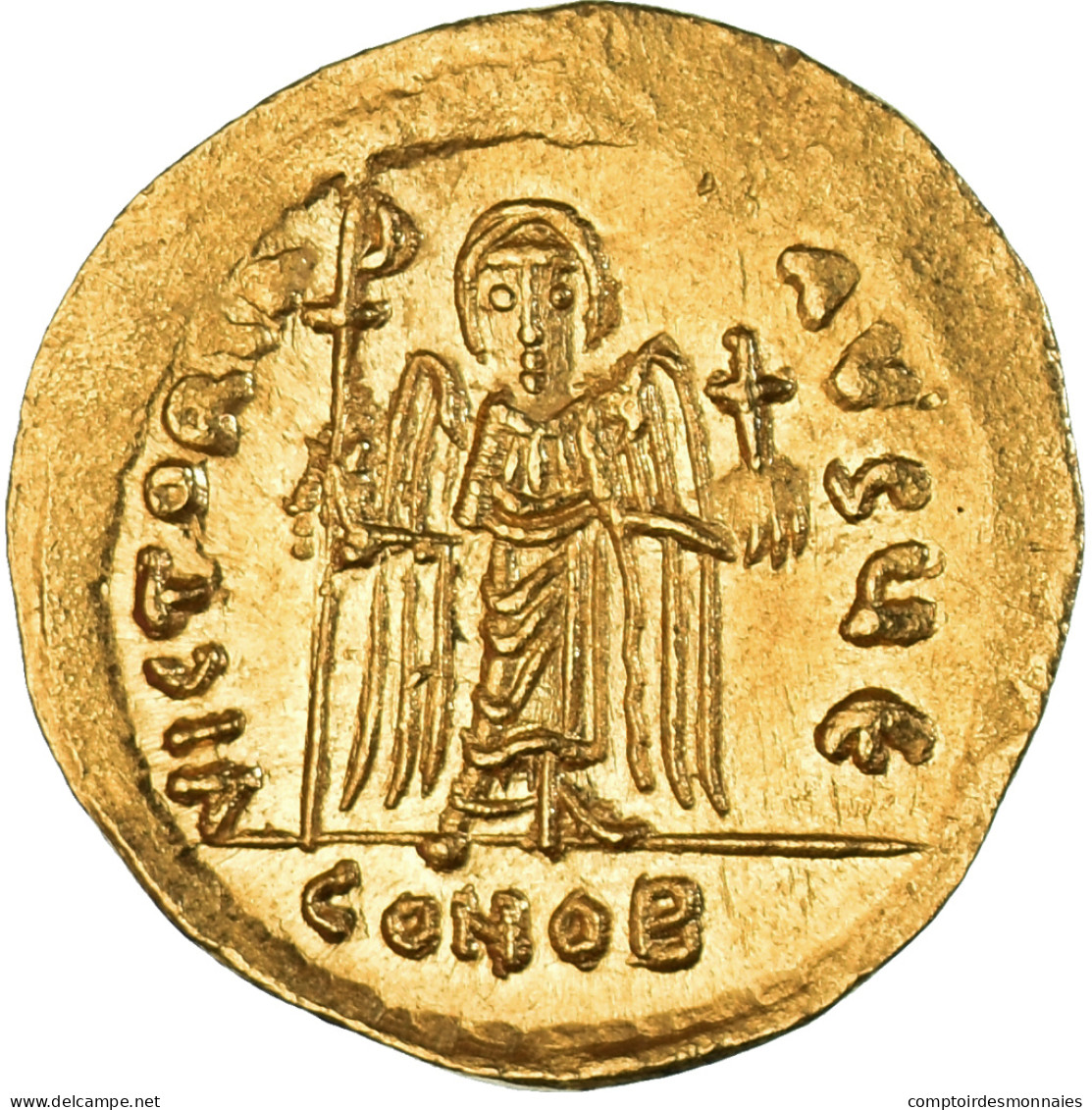 Monnaie, Phocas, Solidus, 607-610, Constantinople, SUP+, Or, Sear:620 - Byzantines