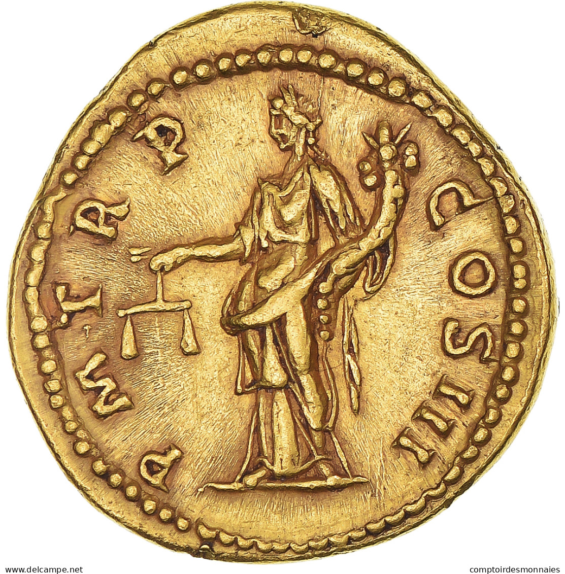 Hadrien, Aureus, 120-121, Rome, Or, TTB+, RIC:383 - The Anthonines (96 AD To 192 AD)