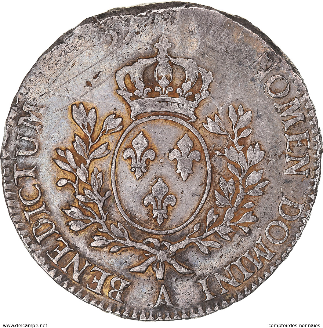 Monnaie, France, Louis XV, Écu Au Bandeau, 1759, Paris, 2nd Semestre, TB+ - 1715-1774 Louis XV Le Bien-Aimé