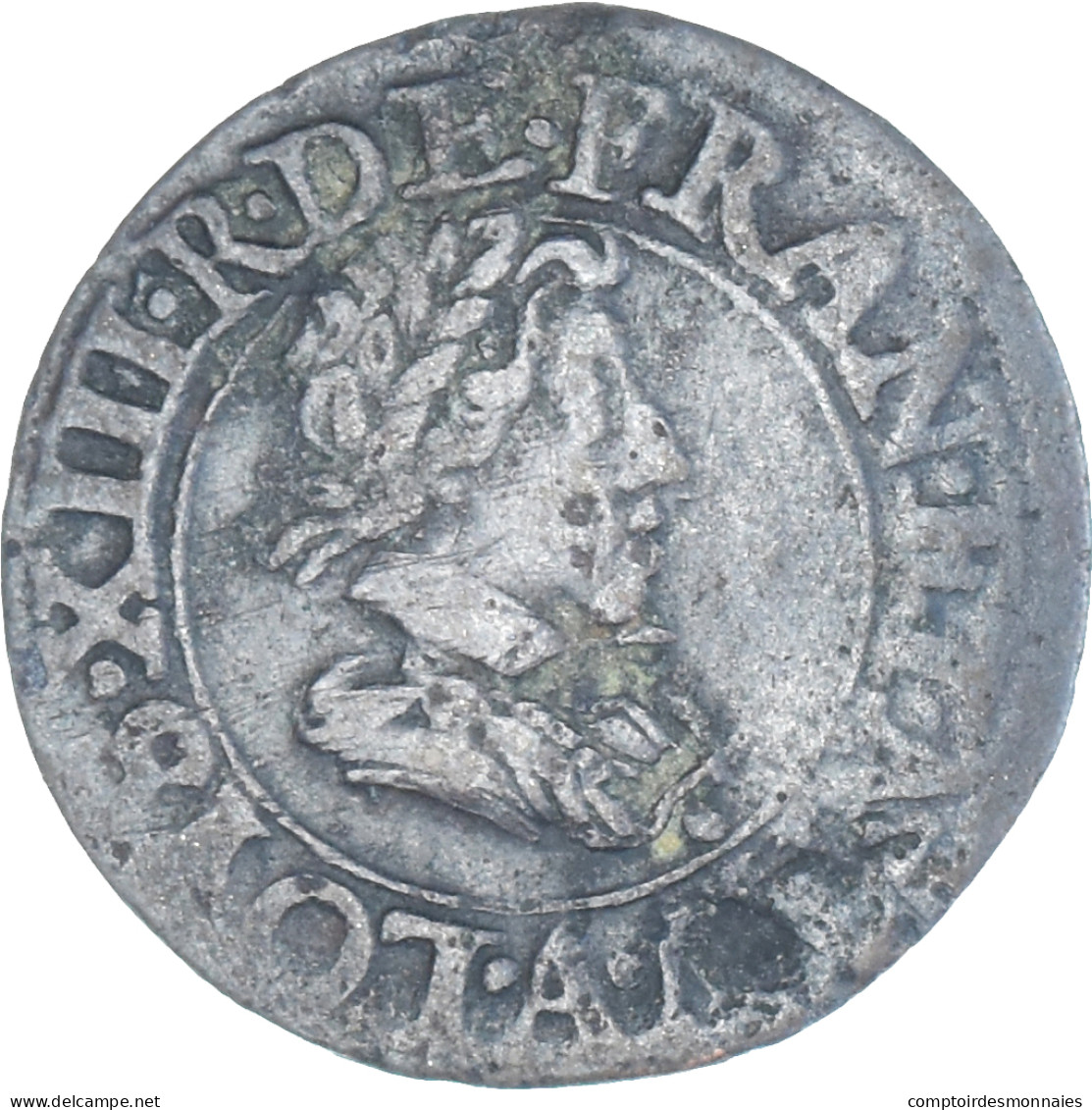 Monnaie, France, Louis XIII, Denier Tournois, 1622, Paris, TB+, Cuivre - 1610-1643 Luis XIII El Justo