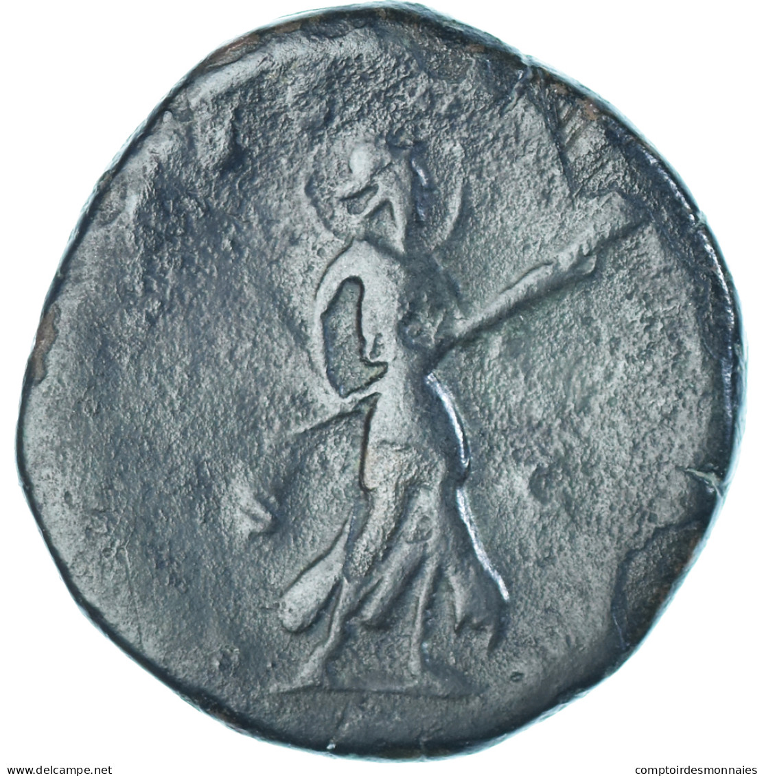 Monnaie, Diva Faustina II, Sesterce, 176-180, Rome, TB, Bronze, RIC:1715 - La Dinastía Antonina (96 / 192)