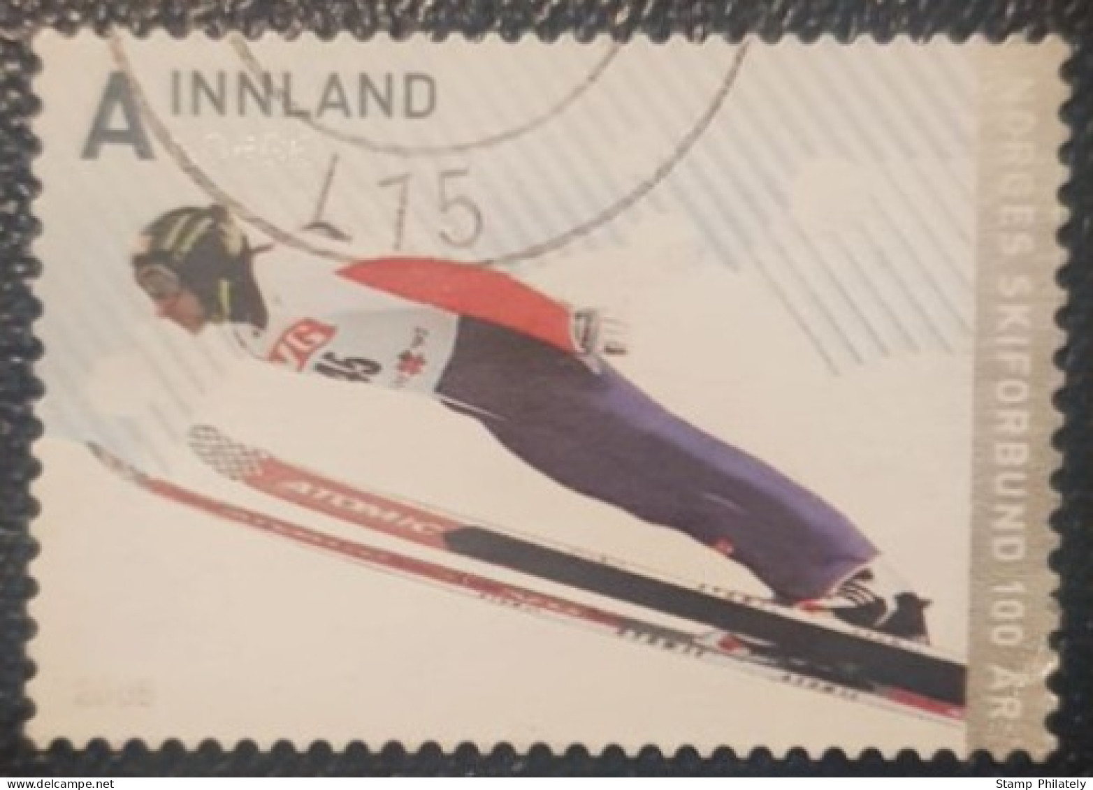 Norway Anniversary Ski Federation Used - Oblitérés