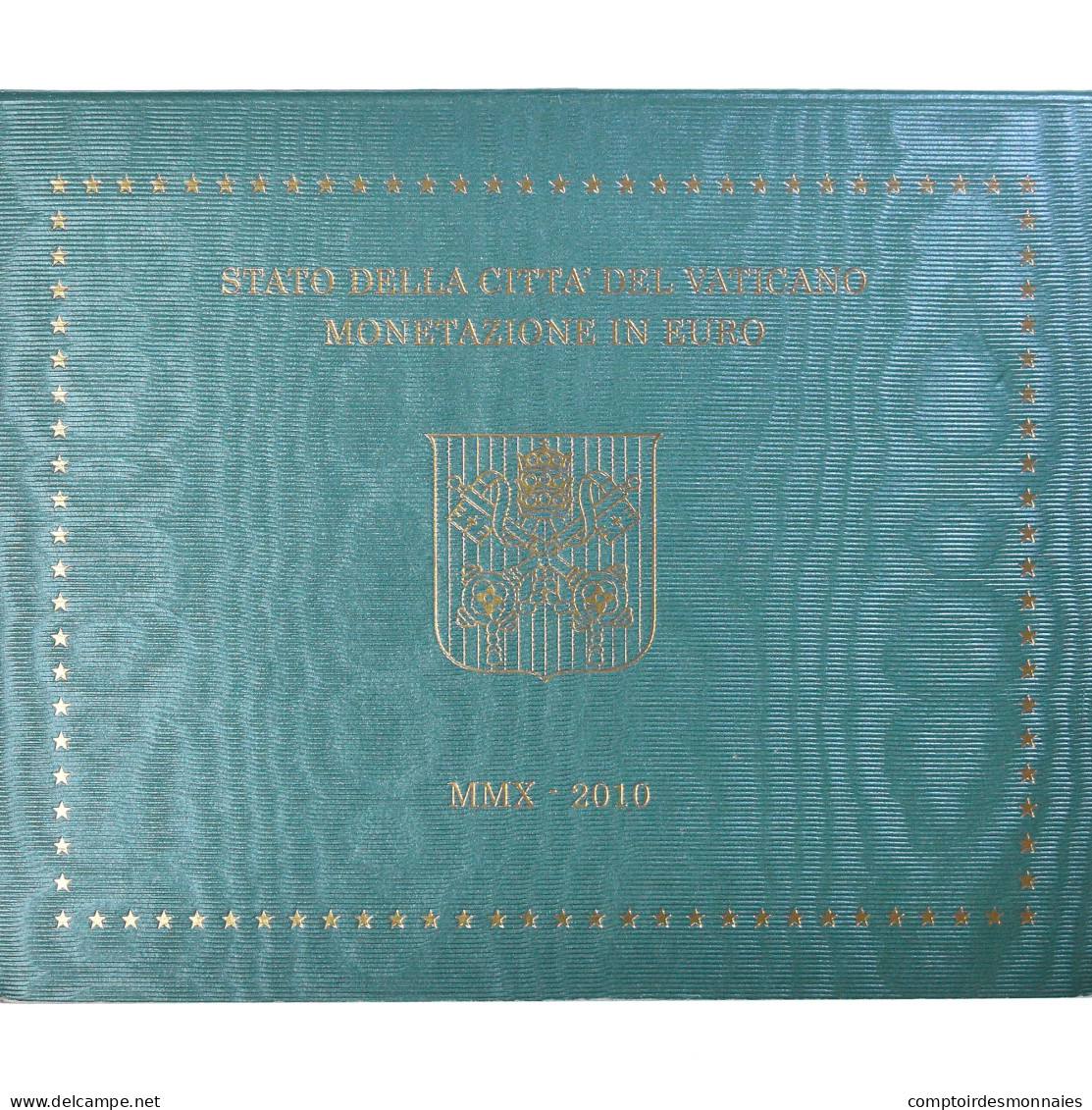 Vatican, Pape Benoit XVI, Coffret 1c. à 2€, 2010, Rome, FDC - Vaticano