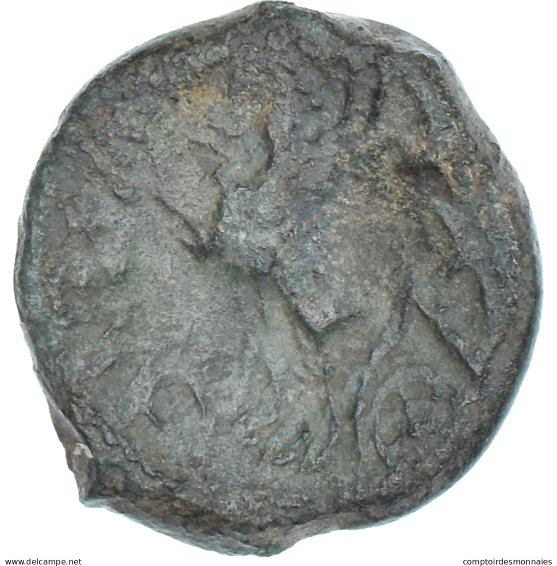 Monnaie, Rèmes, Bronze Aux Trois Bustes / REMO, 1st Century BC, TB+, Potin - Celtic