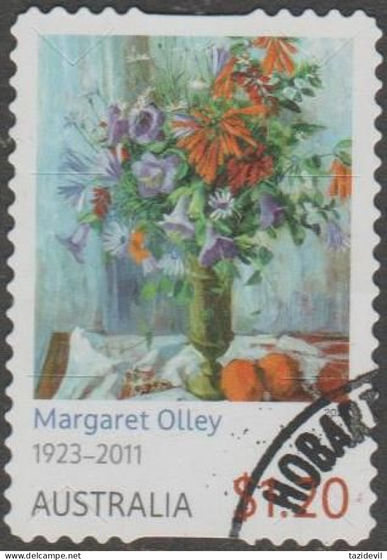 AUSTRALIA - DIE-CUT - USED - 2023 $1.20 Still-life Paintings - Margaret Olley 2023-2011 - Usati