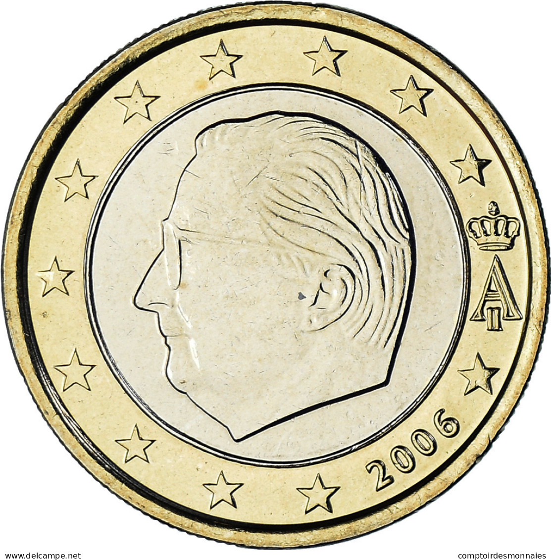 Belgique, Euro, 2006, Bruxelles, FDC, Bimétallique, KM:230 - Belgien