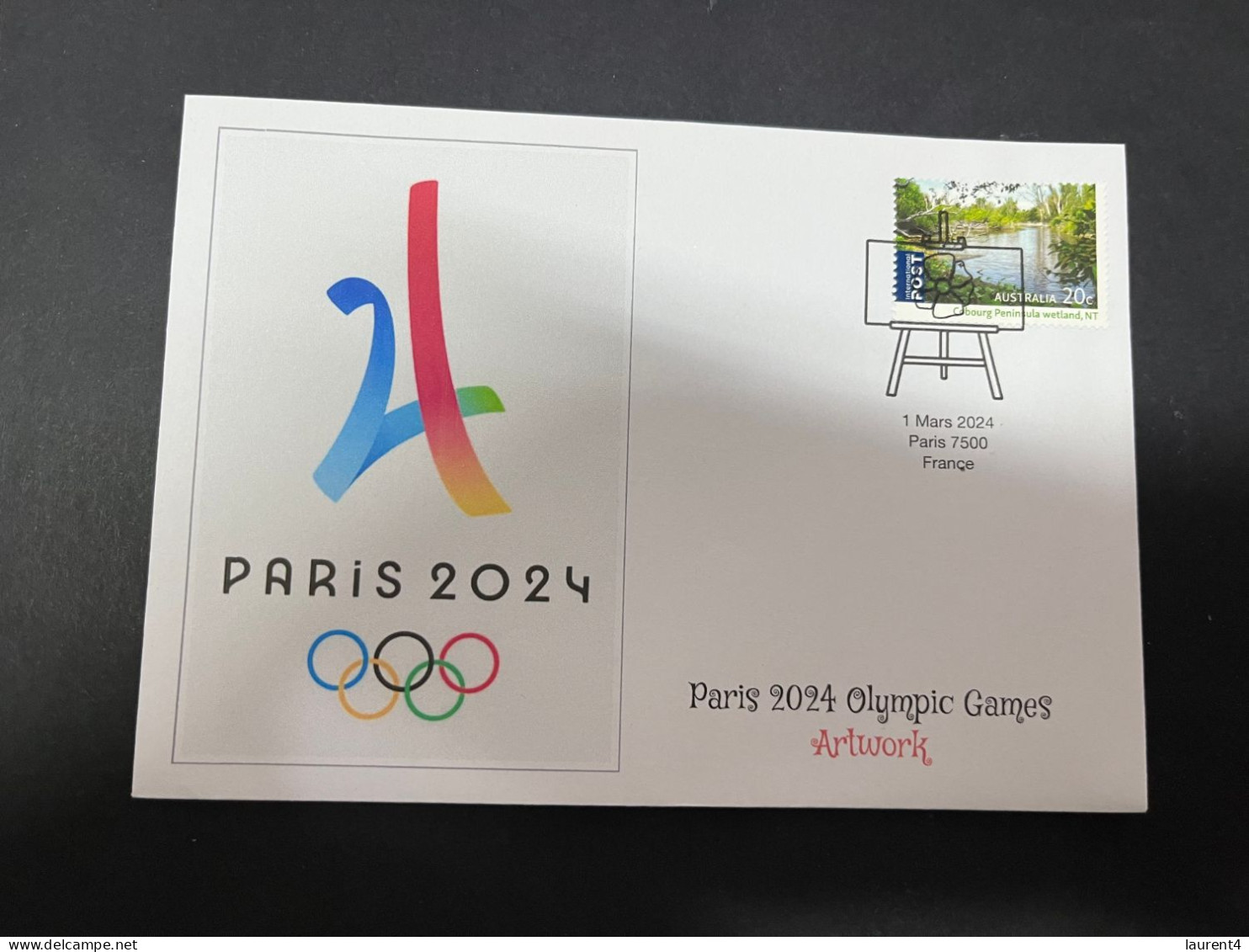 10-3-2024 (2 Y 37) Paris Olympic Games 2024 - 5 (of 12 Covers Series) For The Paris 2024 Olympic Games Artwork - Sommer 2024: Paris
