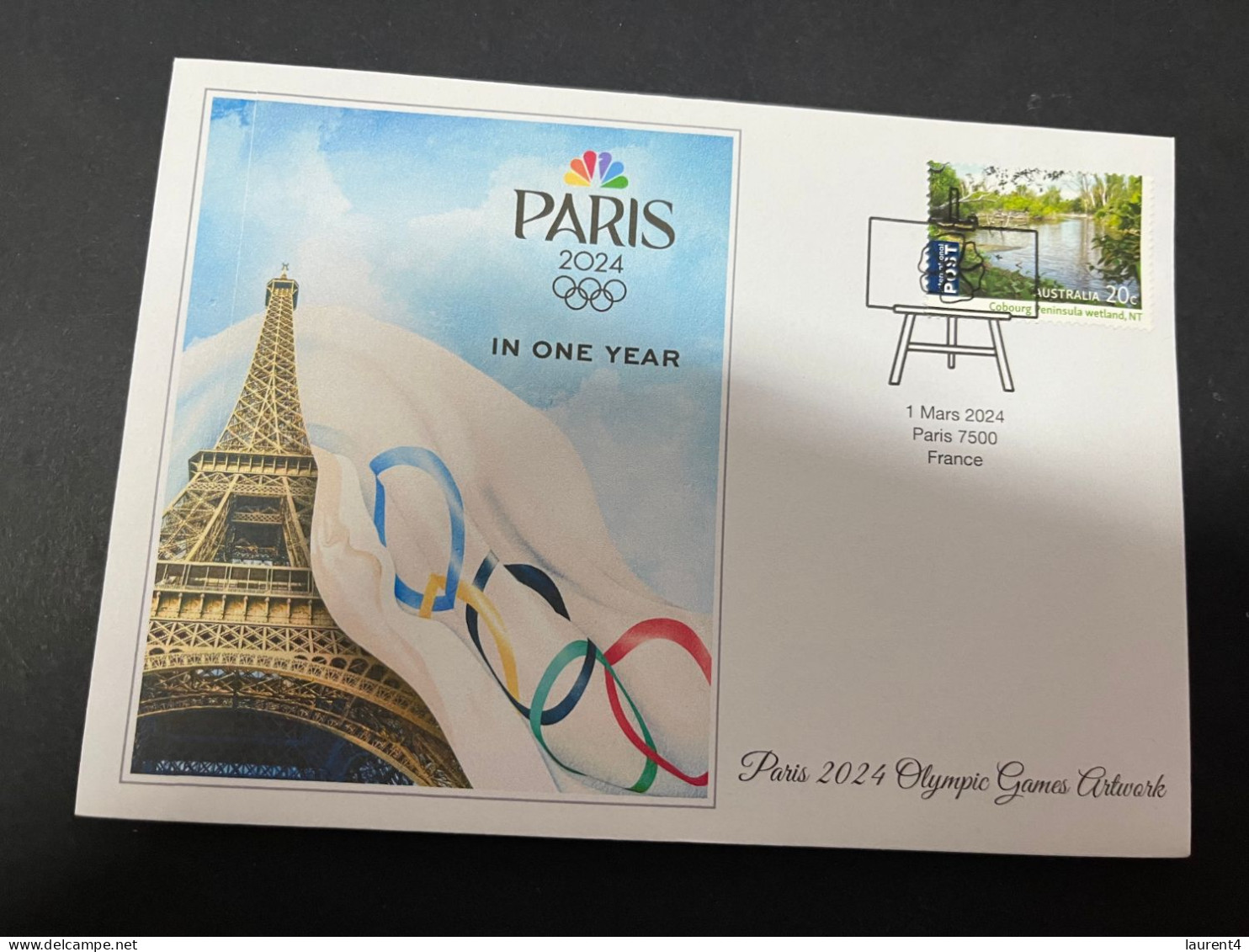 10-3-2024 (2 Y 37) Paris Olympic Games 2024 - 6 (of 12 Covers Series) For The Paris 2024 Olympic Games Artwork - Zomer 2024: Parijs