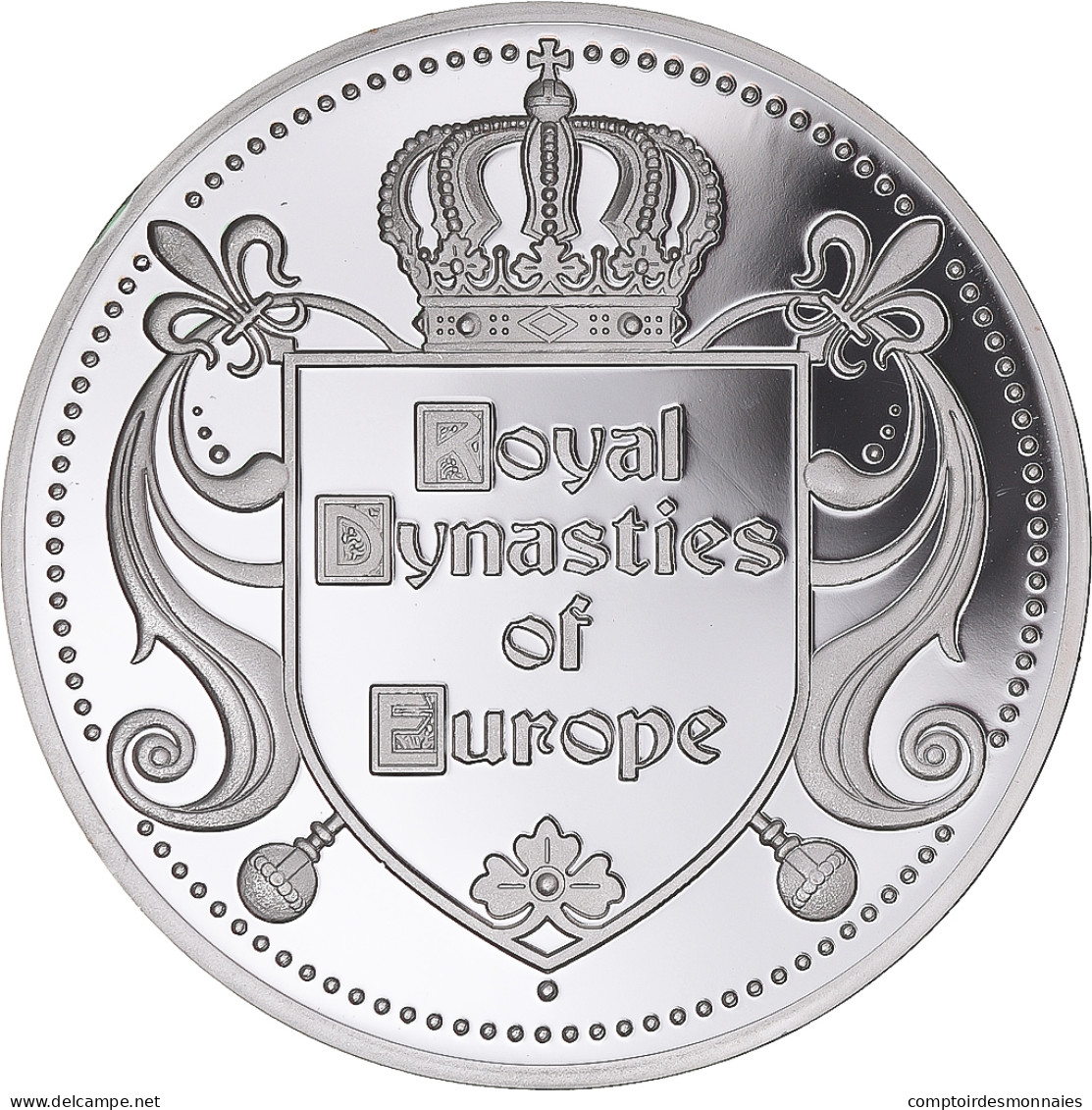 Belgique, Médaille, Royal Dynasties Of Europe, King Albert II Et Princess - Autres & Non Classés