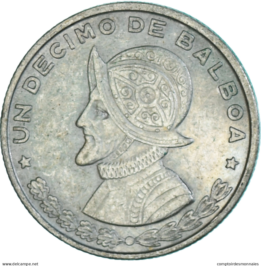 Monnaie, Panama, 1/10 Balboa, 1961 - Panama