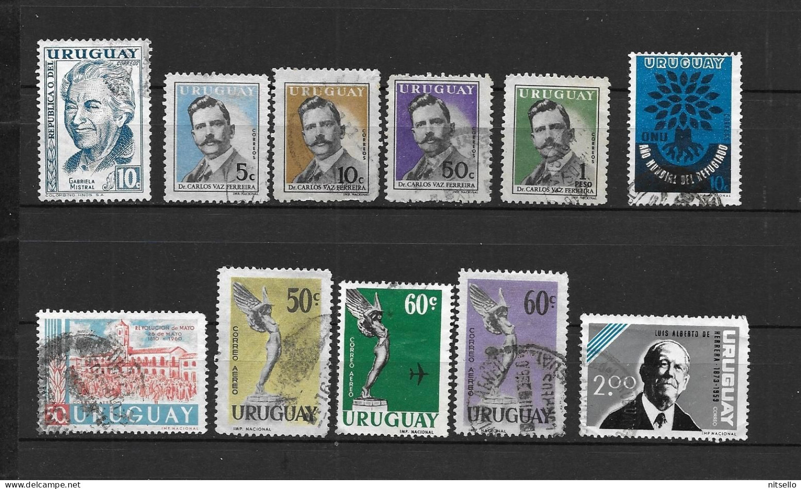 LOTE 1877   ///   URUGUAY  SELLOS DE 1959/1960  A BAJO PRECIO  ¡¡¡ LIQUIDATION - JE LIQUIDE - ANGEBOT !!! - Uruguay