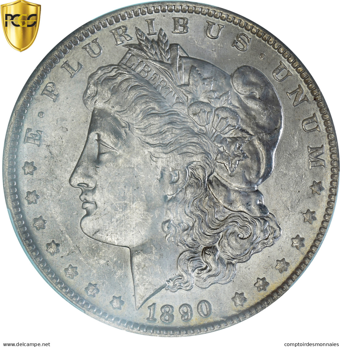 Monnaie, États-Unis, Morgan Dollar, 1890, New Orleans, PCGS, MS62, SUP+ - 1878-1921: Morgan