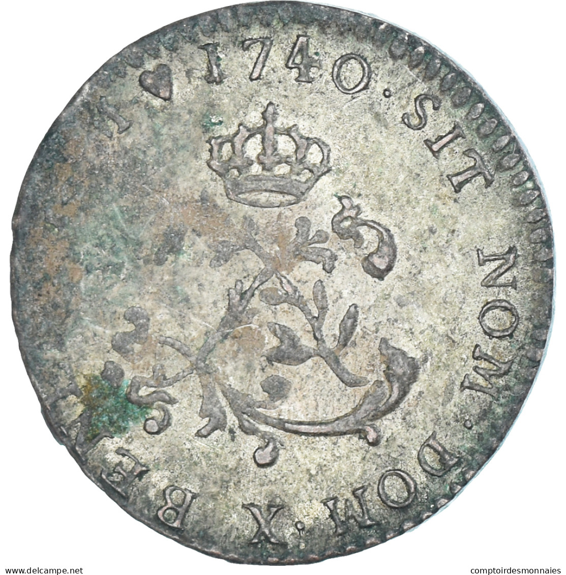 Monnaie, France, Louis XV, Double Sol, 1740, Amiens, SUP, Billon, Gadoury:281 - 1715-1774 Louis XV Le Bien-Aimé