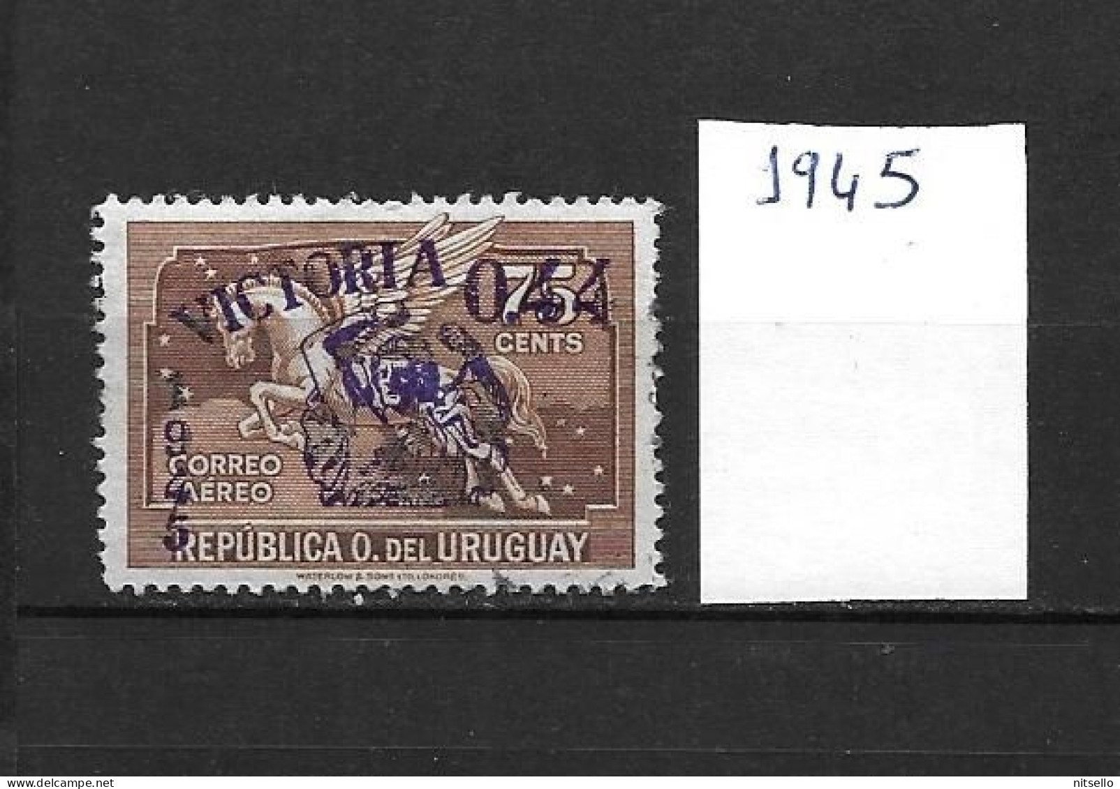 LOTE 1877   ///   URUGUAY  CORREO AEREO  AÑO 1945  A BAJO PRECIO  ¡¡¡ LIQUIDATION - JE LIQUIDE - ANGEBOT !!! - Uruguay