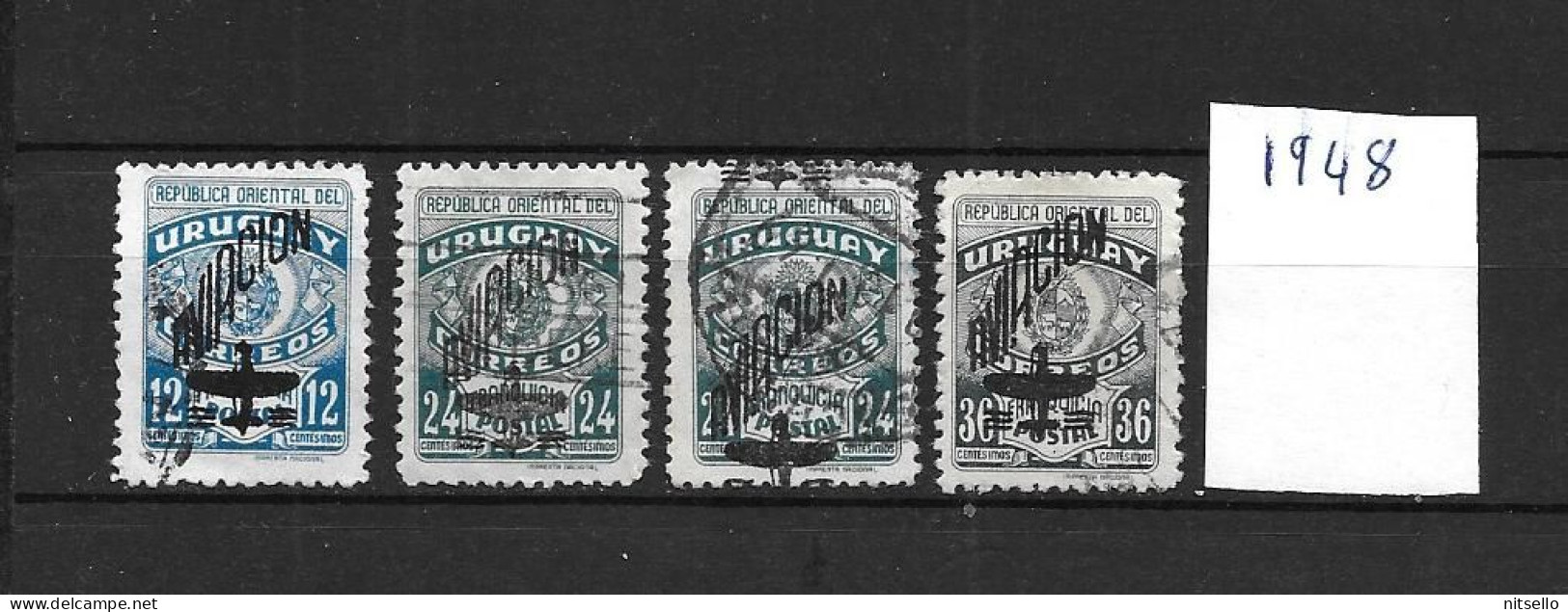 LOTE 1877   ///   URUGUAY  CORREO AEREO  AÑO 1948  A BAJO PRECIO  ¡¡¡ LIQUIDATION - JE LIQUIDE - ANGEBOT !!! - Uruguay