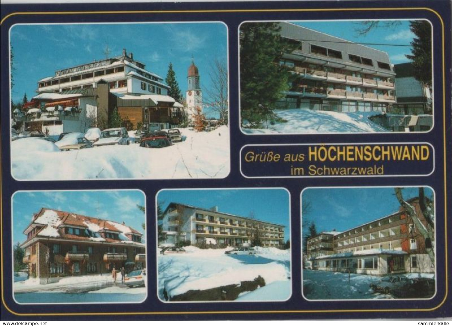 90167 - Höchenschwand - 5 Teilbilder - 1993 - Hoechenschwand