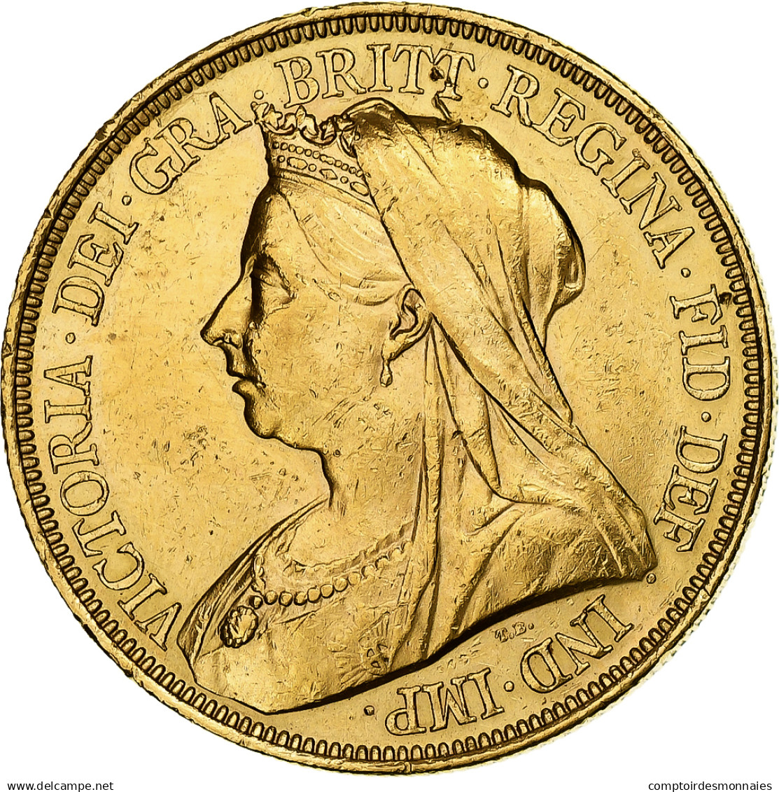 Grande-Bretagne, Victoria, 5 Pounds, 1893, Or, TTB+, KM:787 - 5 Pounds