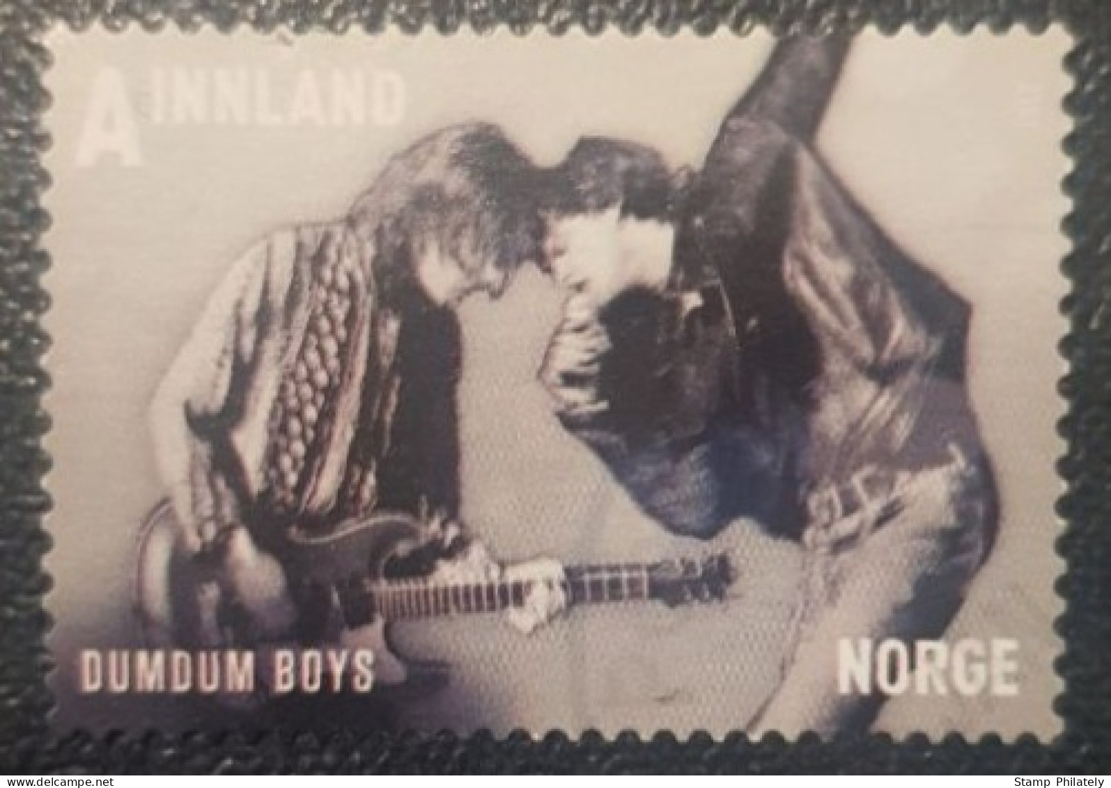 Norway Pop Music Stamp Bands - Gebruikt